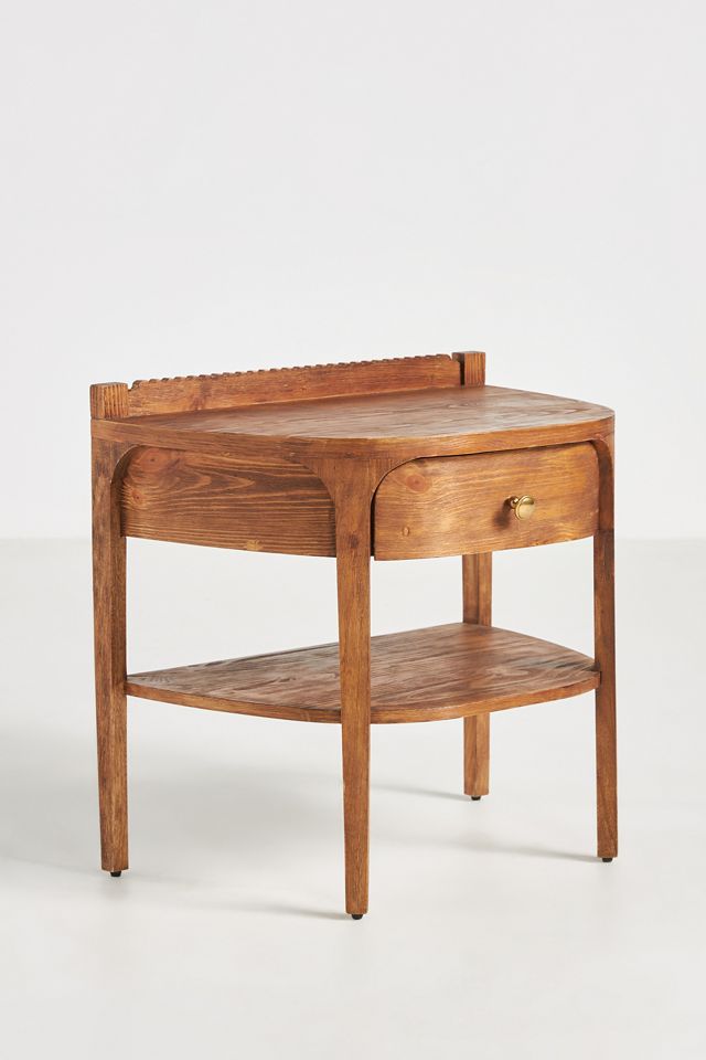 Aria Nightstand - Modern Oak Bedroom Furniture