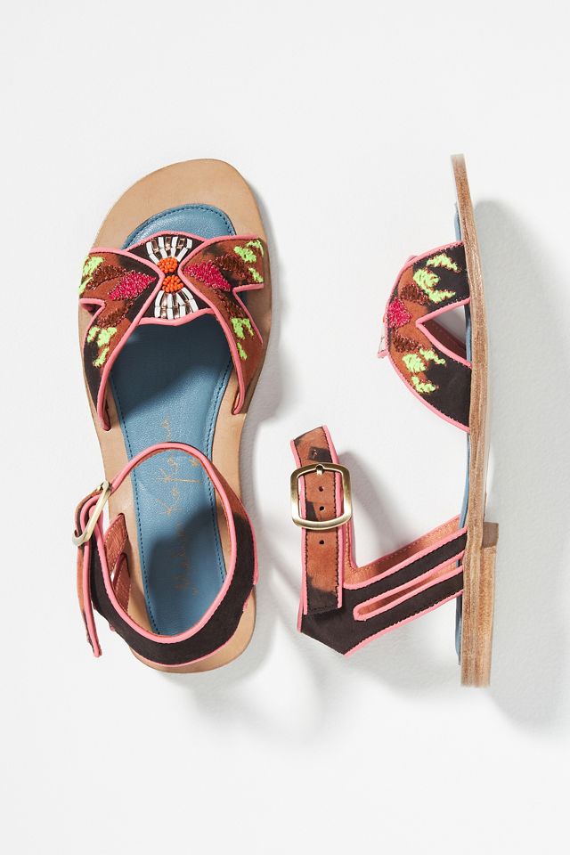 Meher Kakalia Gatsby Sandals Anthropologie