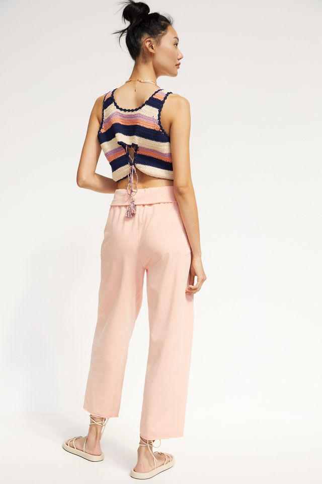 Daily Practice by Anthropologie Foldover Waistband Pant #5