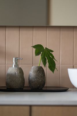 River Stone Toothbrush Holder