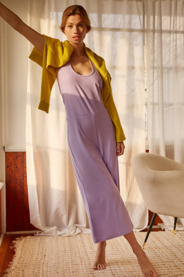 Beyond Yoga Featherweight Hang Loose Lounge Jumpsuit In Purple | ModeSens