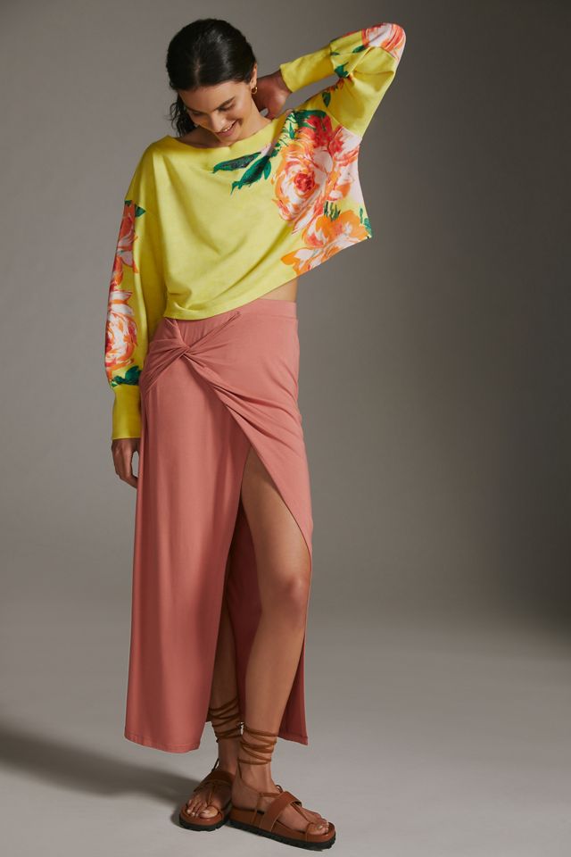 Daily Practice by Anthropologie Wide-Neck Sweatshirt #3