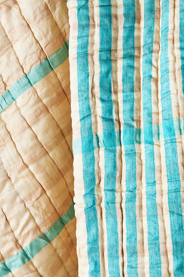 Woven Silk Throw Blanket #1