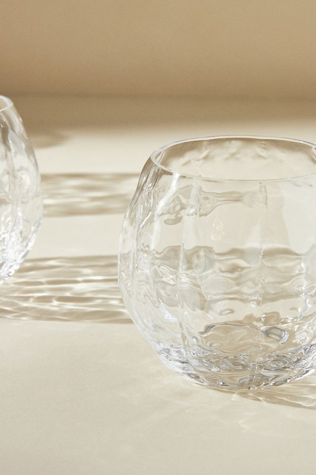 Cindy Pumpkin Stemless Glasses, Set of 4 #2