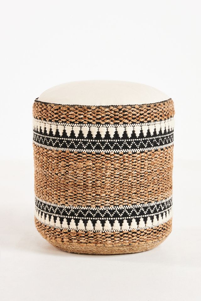 Jute Pouf