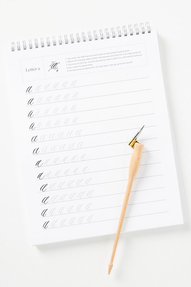 Modern Calligraphy Practice Pad #1