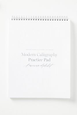 Modern Calligraphy Practice Pad