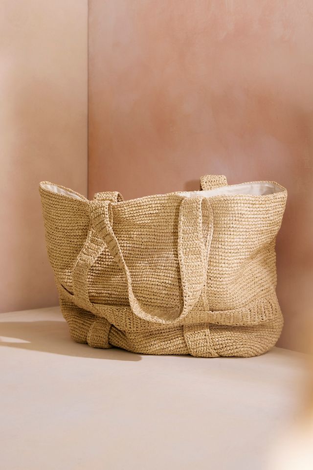 Raffia Traveler Bag #1