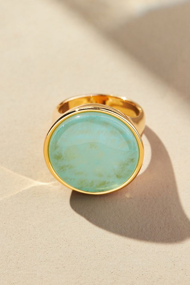 Round Stone Cocktail Ring #1
