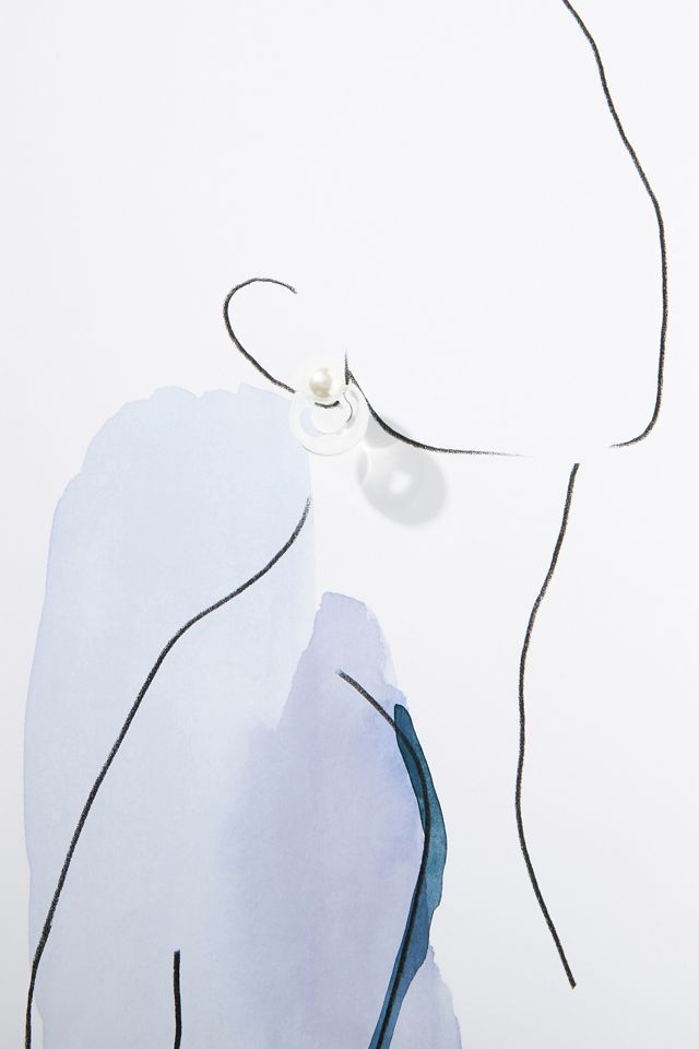 Translucent Tube Earrings #2