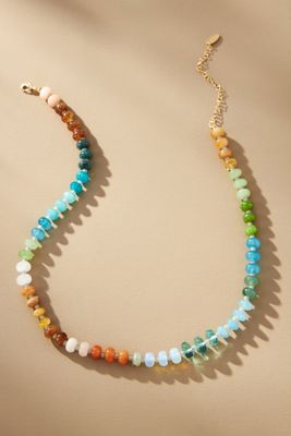 Rainbow Stone Necklace
