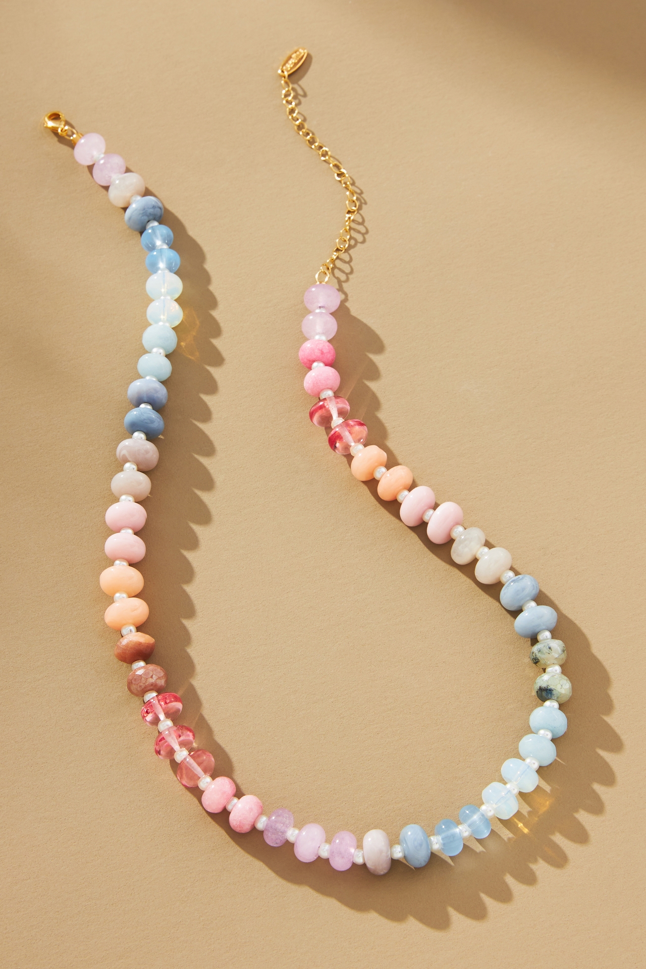 Rainbow Stone Necklace
