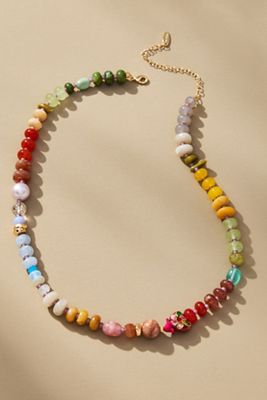 Rainbow Stone Necklace