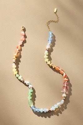 Rainbow Stone Necklace