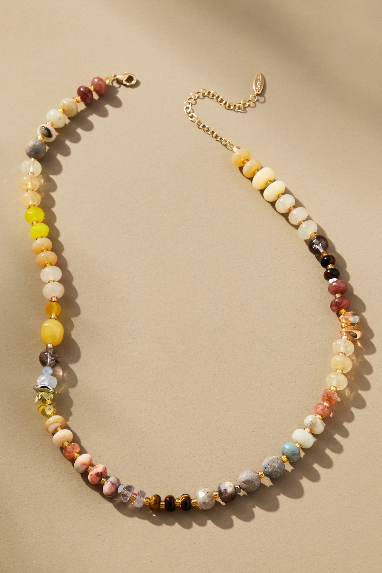 Rainbow Stone Necklace