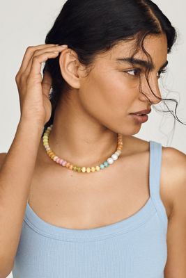 Rainbow Stone Necklace