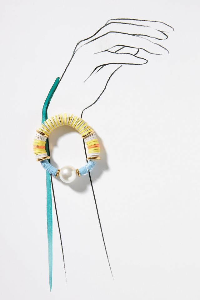 Sweet Escape Puka Shell Stretch Bracelet #2