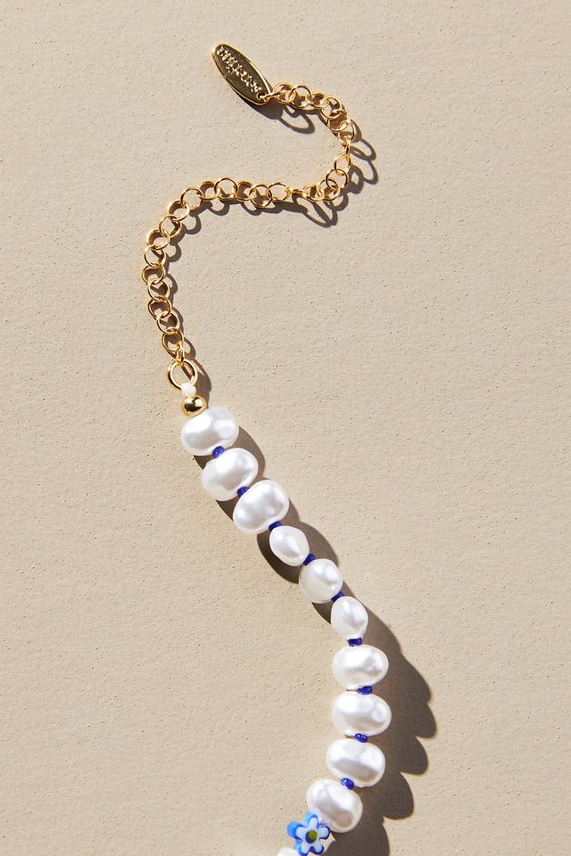 Lake Life Nautical Pearl Necklace #2