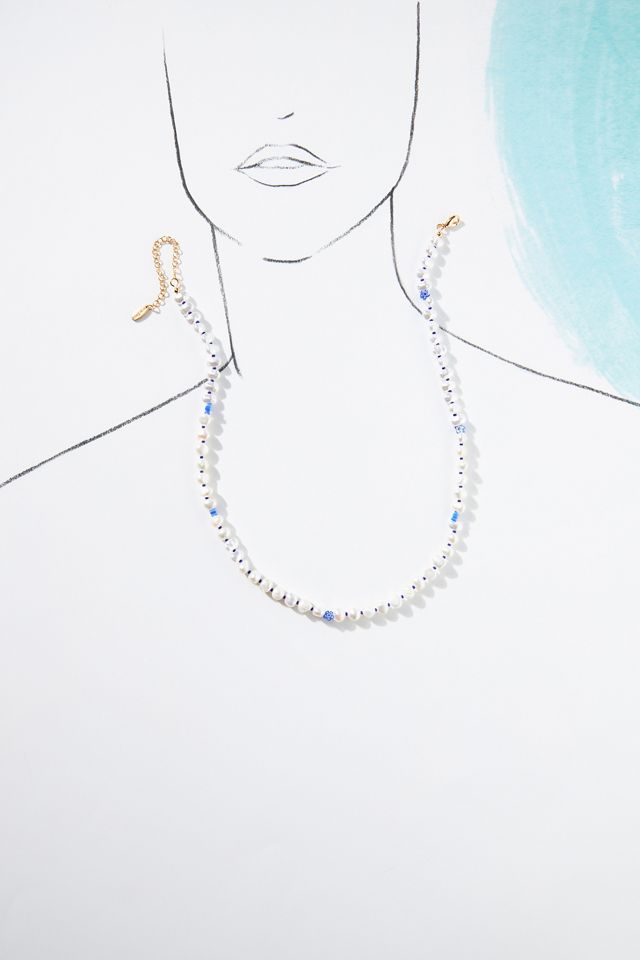 Lake Life Nautical Pearl Necklace #3