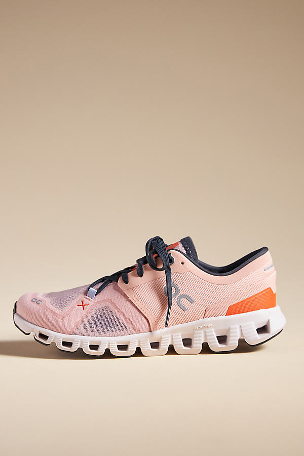 On Cloud X 3 Sneakers In Pink