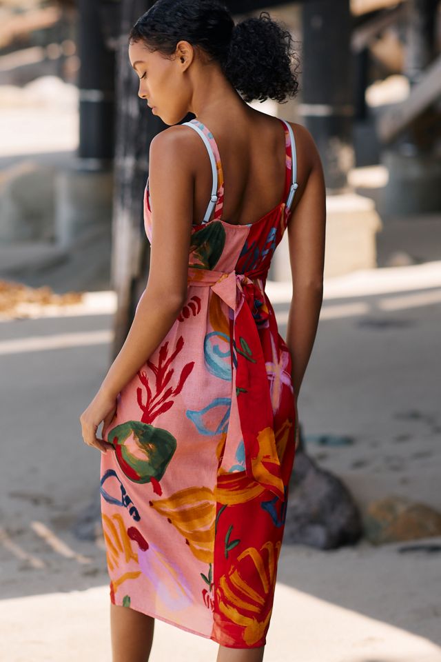 Farm Rio Mixed Fruits Cover-Up Midi Dress | Anthropologie