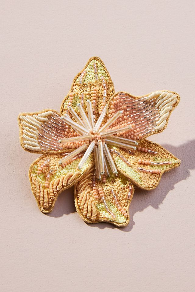 Mignonne Gavigan Margarite Beaded Flower Earrings #1