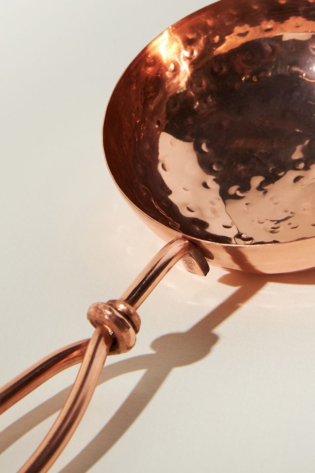 Hammered Copper Scoops, Set of 4 #1