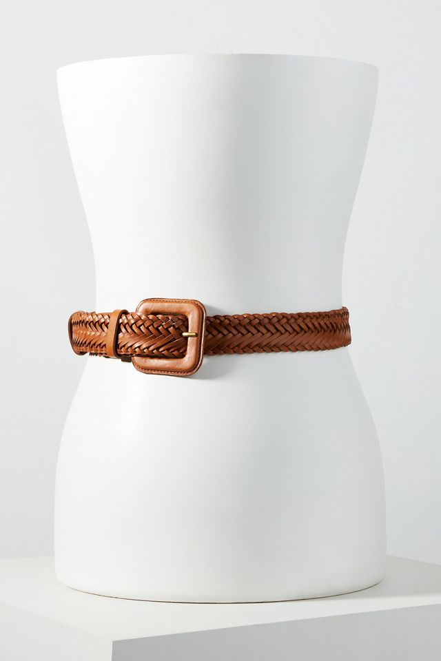 Loeffler Randall Thin Woven Belt | Anthropologie display picture 1