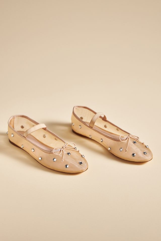 Loeffler Randall Leoni Crystal Ballet Flats #1