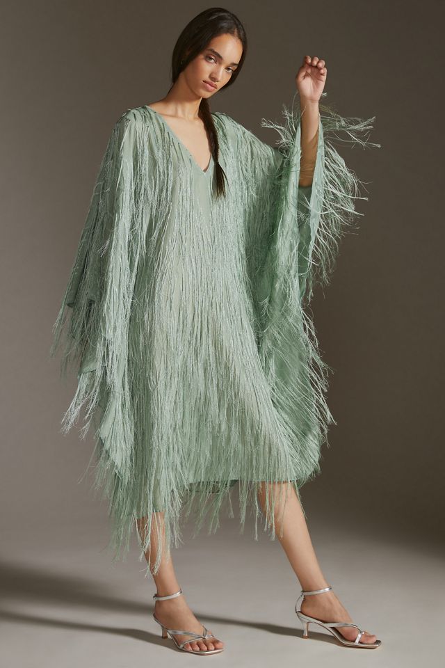 Fringed Shine Kaftan #3