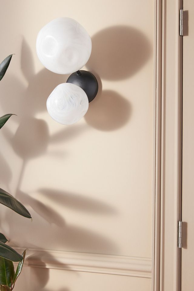 Cloud Organic Glass Sconce Wall Light #1