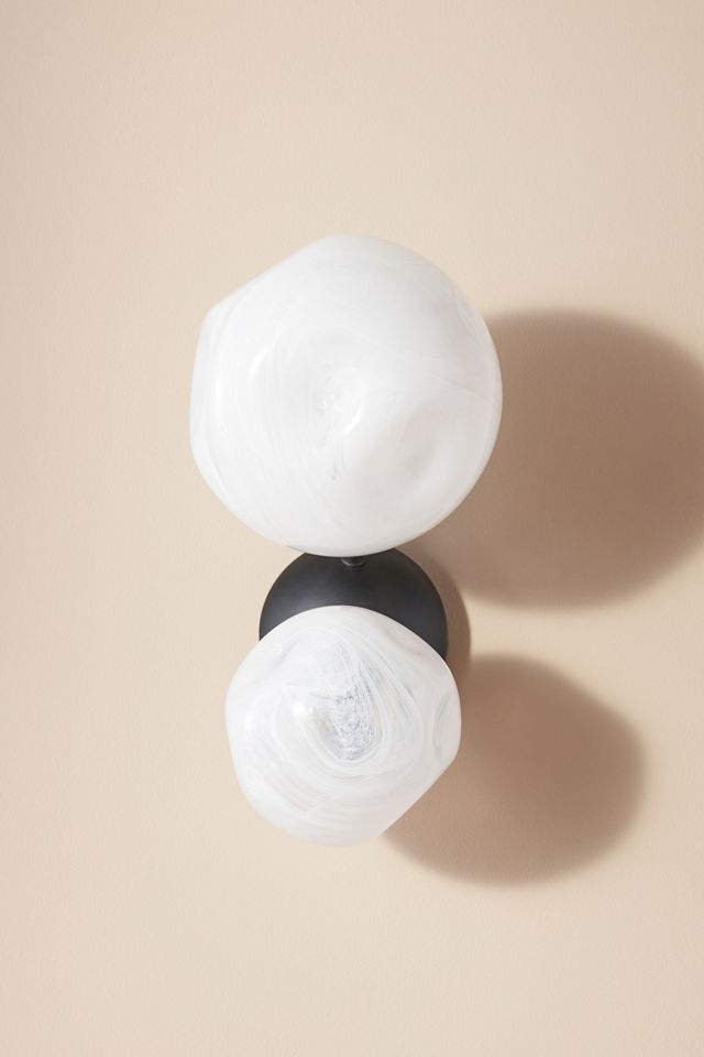 Cloud Organic Glass Sconce Wall Light #2