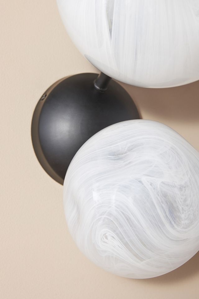 Cloud Organic Glass Sconce Wall Light #3