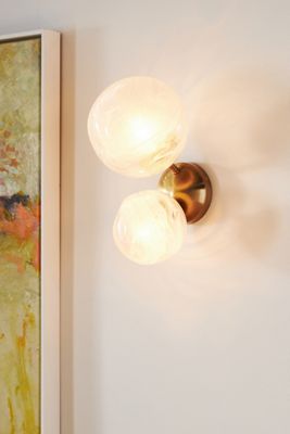 Cloud Organic Glass Sconce Wall Light