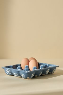 Countryside Stoneware Egg Crate