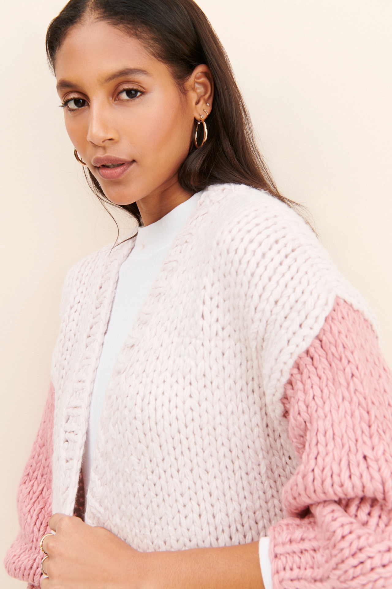 Little Lies Mae Colorblock Cardigan