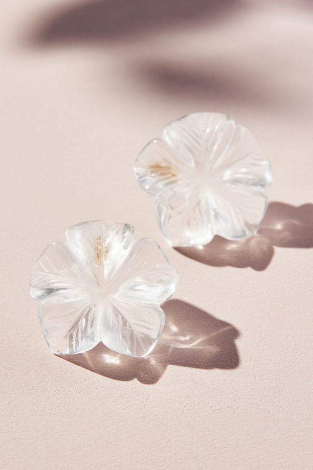 Botanist Abroad Translucent Earrings | Anthropologie