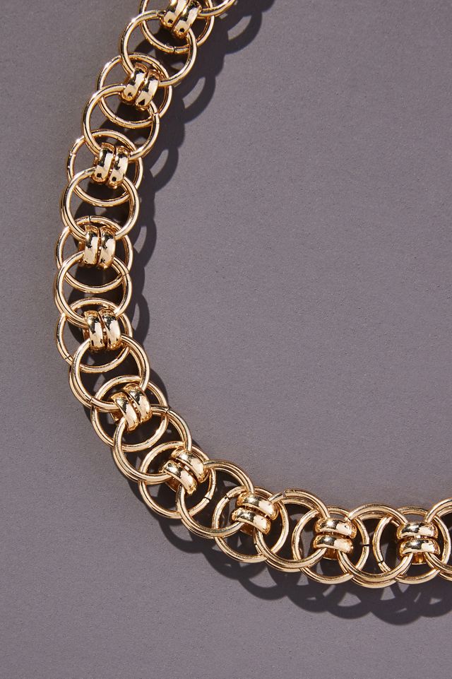 Overlapping-Circles Necklace #1