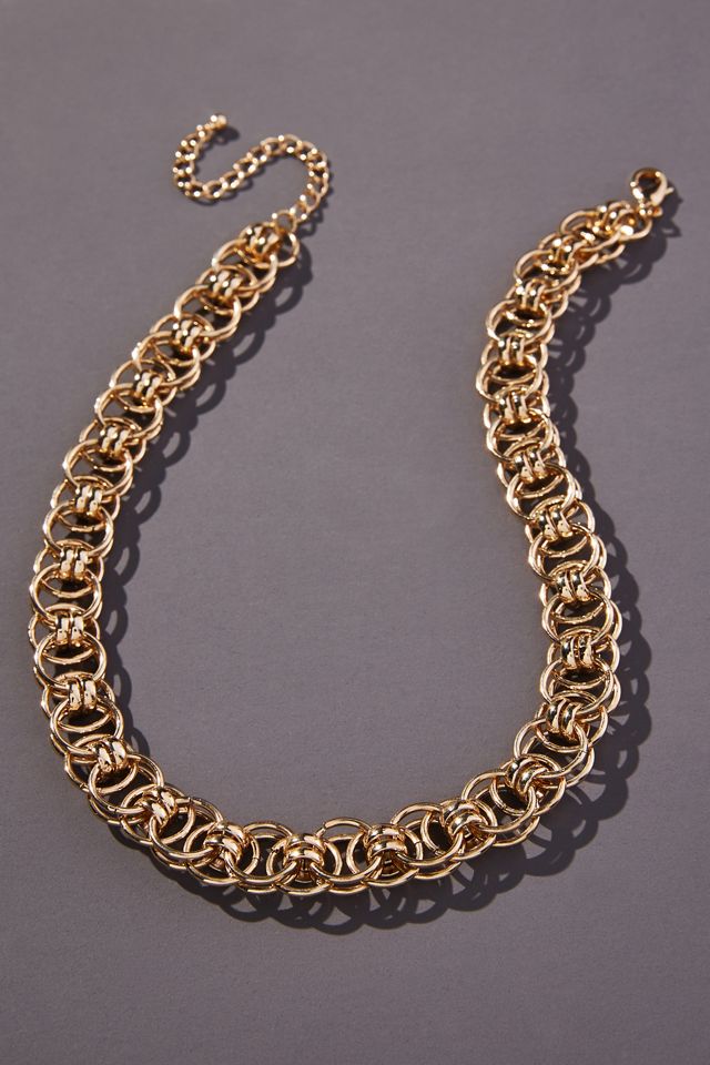 Overlapping-Circles Necklace