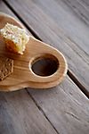 Organic Shaped Teak Root Serving Board with Handle #1