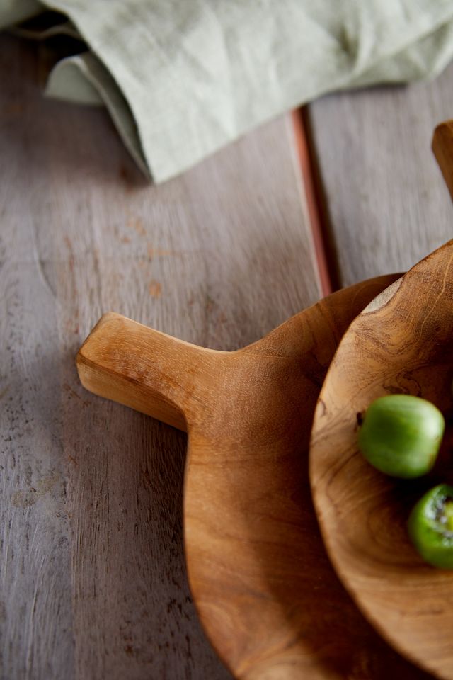 Teak Root Serving Paddle #3