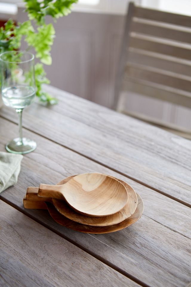 Teak Root Serving Paddle #5