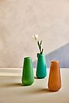 Organic Shaped Pastel Glass Vase #2