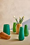 Organic Shaped Pastel Glass Vase #3
