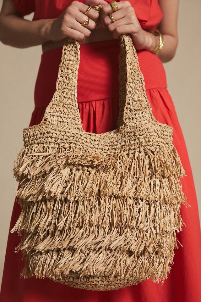Lusana Raffia Bag #2