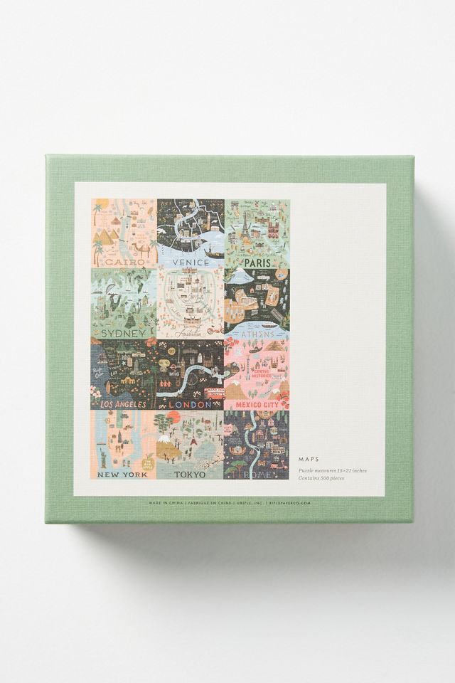 Rifle Paper Co. Maps Puzzle #1