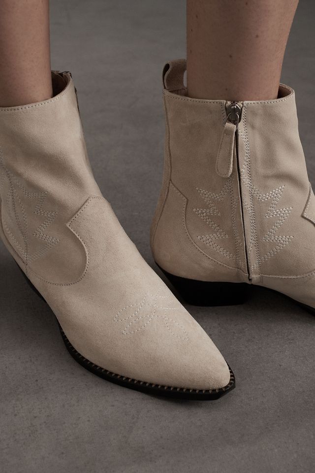 Freda Salvador Jolene Western Ankle Boots Anthropologie