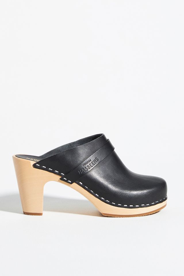 Swedish Hasbeens Slip In Classic Clogs | Anthropologie