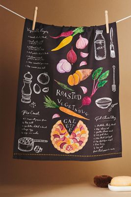 Roasted Vegetables Dish Towel
