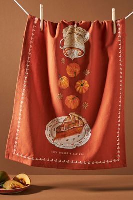 Pumpkin Spice Dish Towel